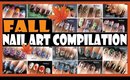 FALL NAIL ART COMPILATION | MELINEY HOW TO  AUTUMN DESIGNS