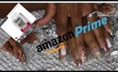 DIY Full set glitter nails using Beauty Secrets Acrylic Kit from Amazon Prime!