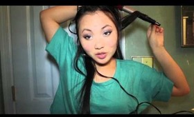 Prom curly hair tutorial 2013