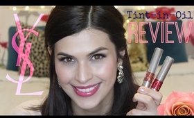 New YSL Volupte Tint in Oil Review