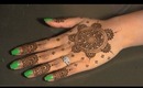 Circular/Round Traditional Indian/Pakistani Henna Mehendi Design