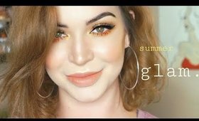 SUMMER GLAM MAKEUP☀️ GRWM | stillglamorus