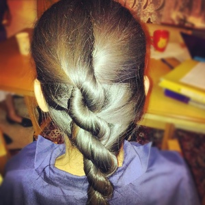 Twisted braid with a flavour ;)