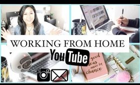 Working From Home Routine | SAHM and YouTuber