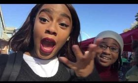 College Vlog #4 | Fright Fest & Haunted Houses!! Happy Halloween