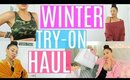 Trendy Winter Fashion Haul || Honeybum