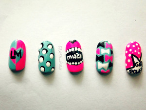 Little Mix inspired nail set!
Also on my blog http://meg-icures.tumblr.com/ :)
