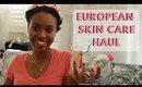 European Skin care Hauliday! ♡ Chrisamor Beauty