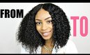 How to Define Curly Hair 2 Ways► Natural Curly Hair Extensions Routine