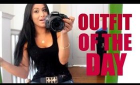 OUTFIT OF THE DAY | Dinner/drinks & Waist Training