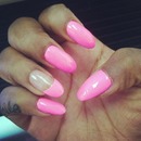 My Fav color on my nails today! 