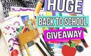 HUGE BACK TO SCHOOL SUPPLIES HAUL + GIVEAWAY!! | Jessica Chanell