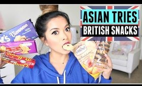 ASIAN TRIES BRITISH SNACKS!