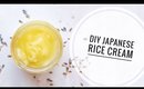 How to Make Face Cream at Home? __ Japanese Rice Cream For Face