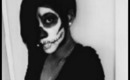 How To: Easy Halloween Makeup (Half Skeleton/Skull Face)