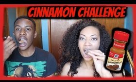 He Conquered the Cinnamon Challenge.. I Didn't :(