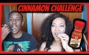 He Conquered the Cinnamon Challenge.. I Didn't :(
