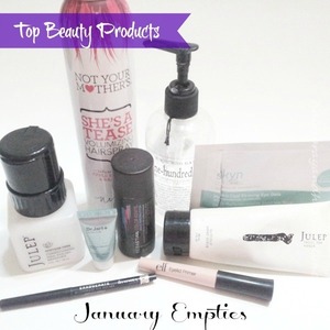 On the blog http://www.hairsprayandhighheels.net/2013/01/top-beauty-products-empties.html