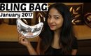 BLING BAG January 2017 | Unboxing and Try On Review | Shine Bright Edition | Stacey Castanha