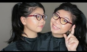 Doing My Friend Makeup :Daytime for Glasses