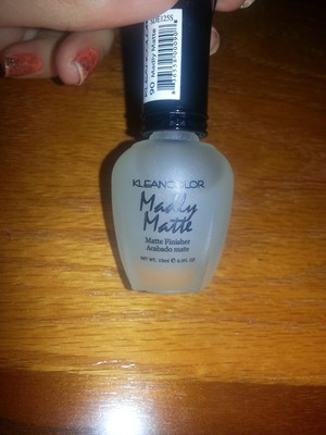 this is my favorite matte polish ! gives a nice matte finish