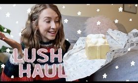 CHRISTMAS LUSH HAUL | Rhiannon Ashlee