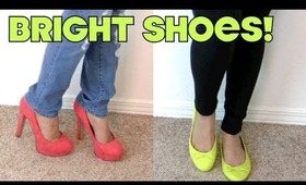 Fashion Friday: Styling Bright Colored Shoes