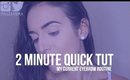 2 Minute Quick TUT - My Current Eyebrow Routine