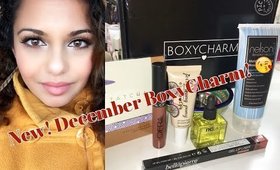 NEW!!  BoxyCharm Unboxing (December 2015)