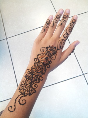 Got henna done!