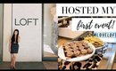 Shop With Me at LOFT! | Hosted My First Blogger Event!