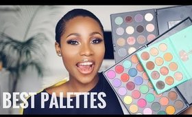 My 5 MUST HAVE EYESHADOW PALETTES FOR DARK SKIN | DIMMA UMEH