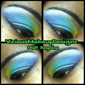 Look done with a combination of Candicolourcosmetics & Bh cosmetics 120 palette. 