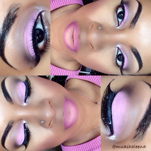 It's spring! Wear a lil pink! Check out my tutorial for this look on my youtube channel www.youtube.com/beautysosweet08 

Follow Me on Instagram @muashaleena 