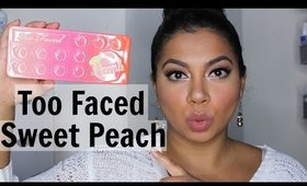 Too Faced Sweet Peach Palette Review & Swatches | MissBeautyAdikt