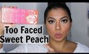 Too Faced Sweet Peach Palette Review & Swatches | MissBeautyAdikt