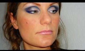 Blue & Silver make-up tutorial