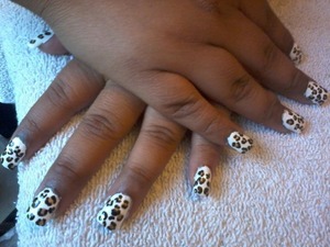 Did this on my cusions nails .