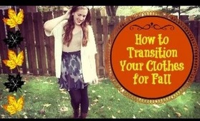 How to Transition Your Clothes for Fall | A Collab with Tanner Clausen