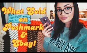 MADE $317 IN 1 WEEK! | What Sold on Poshmark and Ebay | Part Time Reseller | November 2019
