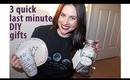 3 quick last minute DIY Christmas gifts