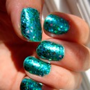 Emerald with Glitter