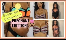 TRY-ON Swimsuit Collection ♡ 2016 Pregnant Edition !