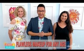 Flawless Makeup for any Age w Mathias Alan on Home and Family TV Show | mathias4amakeup