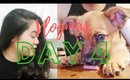 Vlogmas Day 4: Starting the day at 5 am to care for my puppy