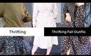 Fall Thrift Haul + Try On | Thrifting