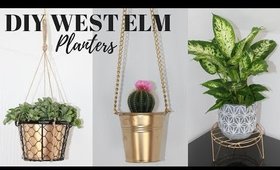 DIY West Elm Inspired Planter Ideas - Affordable Pinterest Hacks