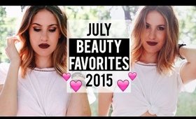 JULY Beauty FAVORITES 2015 ♡ JamiePaigeBeauty