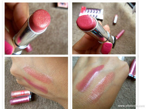*Peach Parfait & *Berry Smoothie  
Link To Review on my blog: http://makeupbycarissas.blogspot.com/2012/04/walmart-haul-revlon-lip-butters-lashes.html