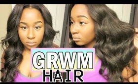 GRWM HAIR TUTORIAL | Beauty Forever Hair, Malaysian Body Wave